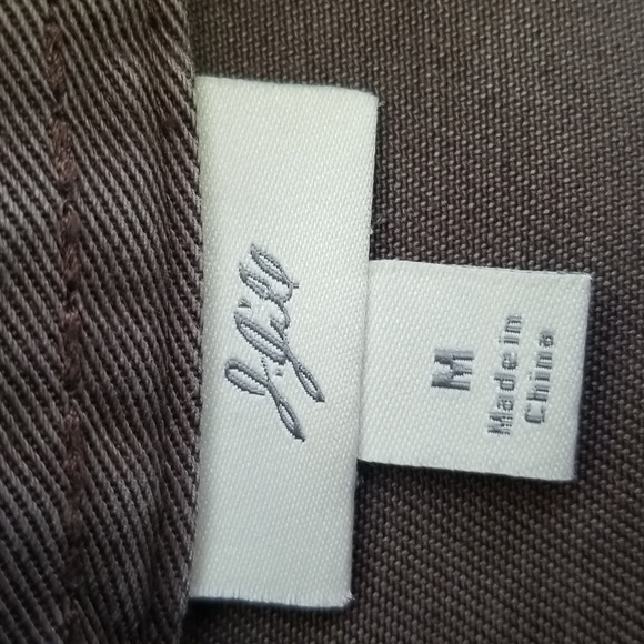 J. Jill women's brown one button jacket and maxi skirt set size medium - Picture 4 of 13